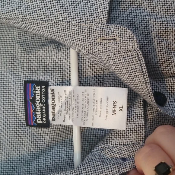 Vintage Patagonia Men's Organic Cotton Button Down XL - Picture 2 of 5